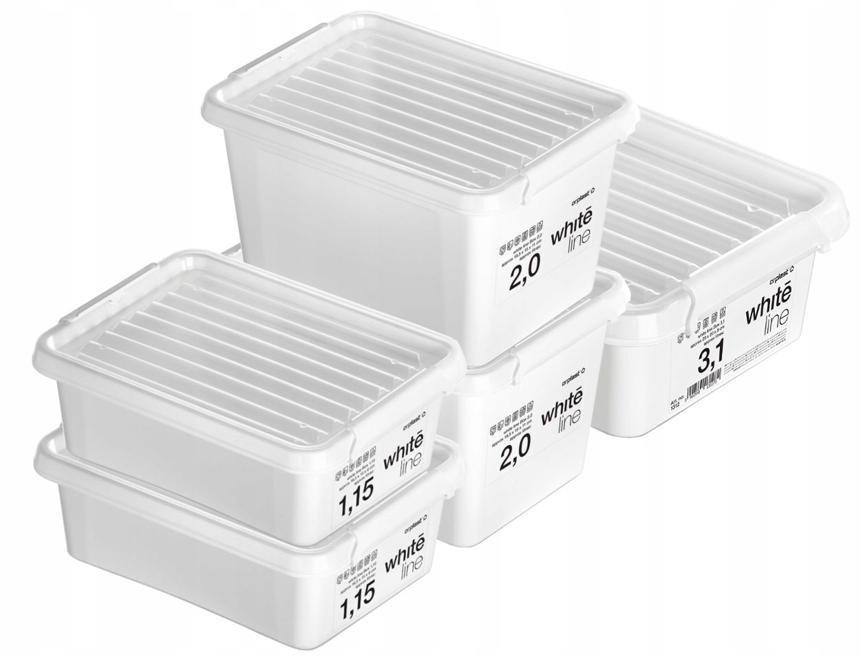  Dėžė tešlai picos 39×29×8 cm bpa free su dangčiu, sztaplowany