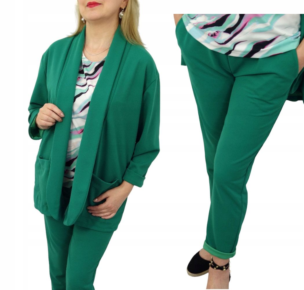  Set women&#39;s suit jacket pants big sizes 50 5xl