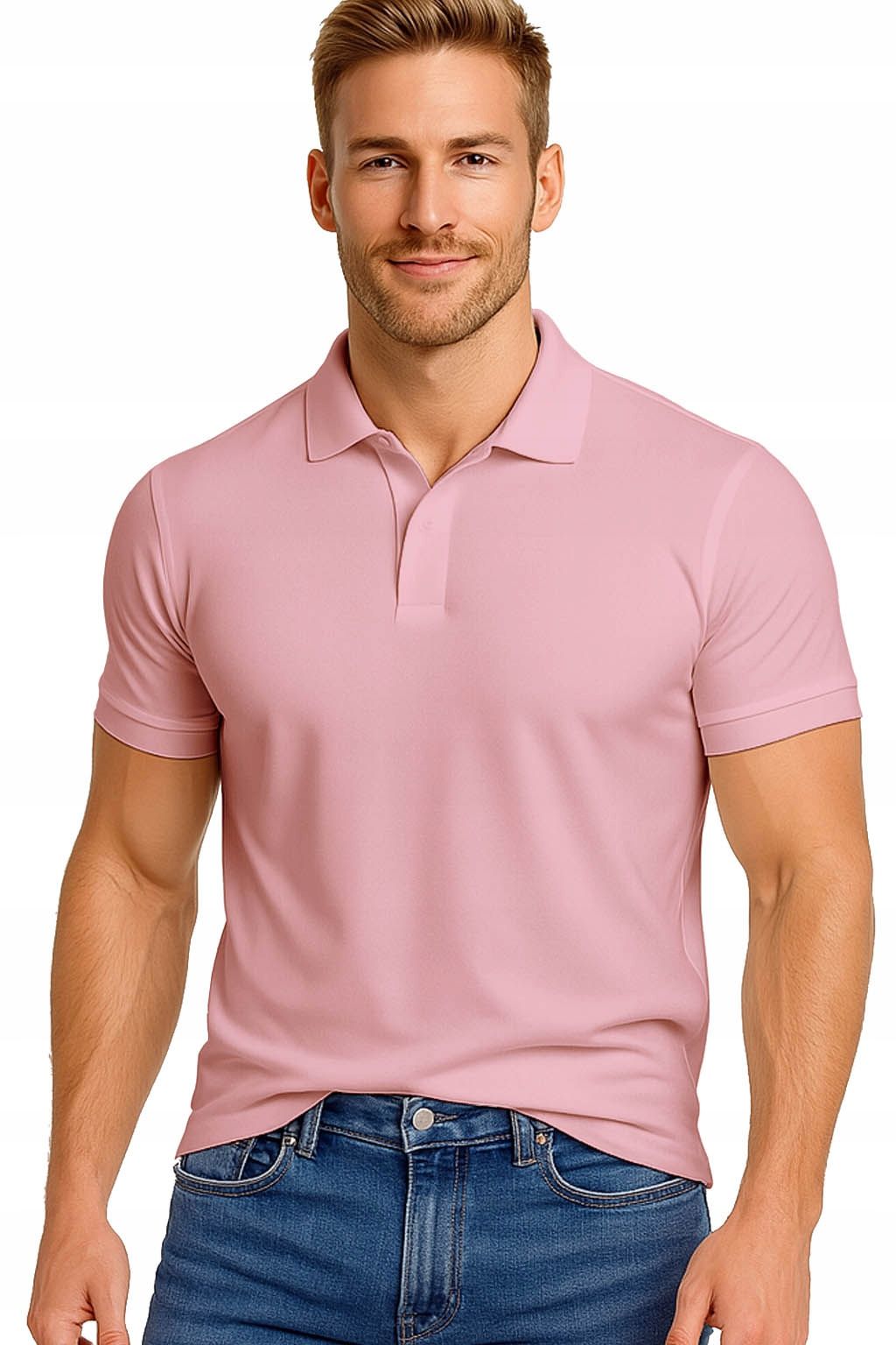  Men&#39;s polo shirts t-shirt elegant reinforcement cotton with collar m