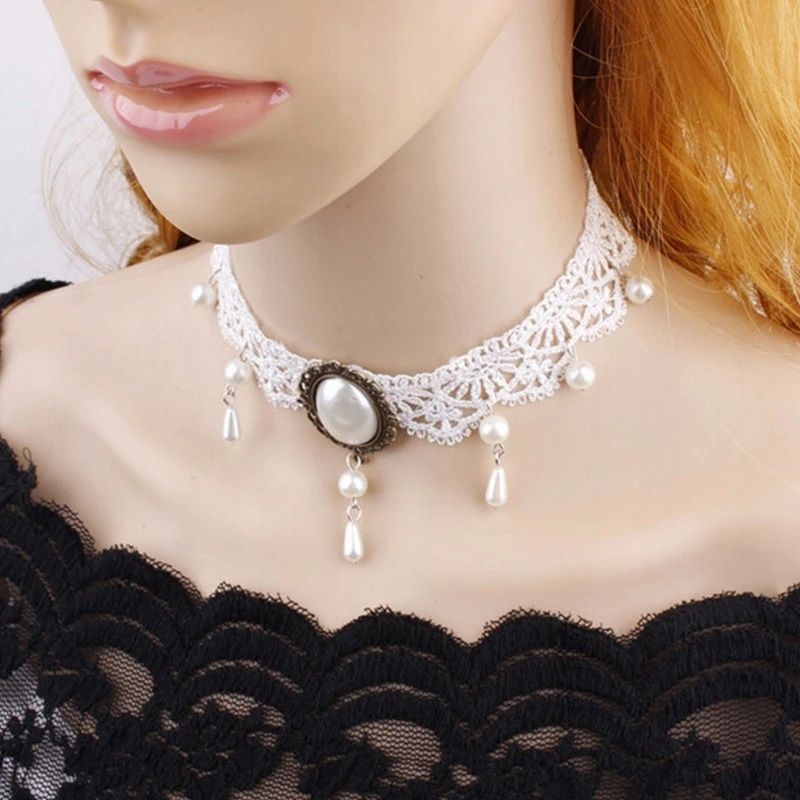  Halsband halskette für den hals lariat boho lang perlen perlen groß klein weinlese
