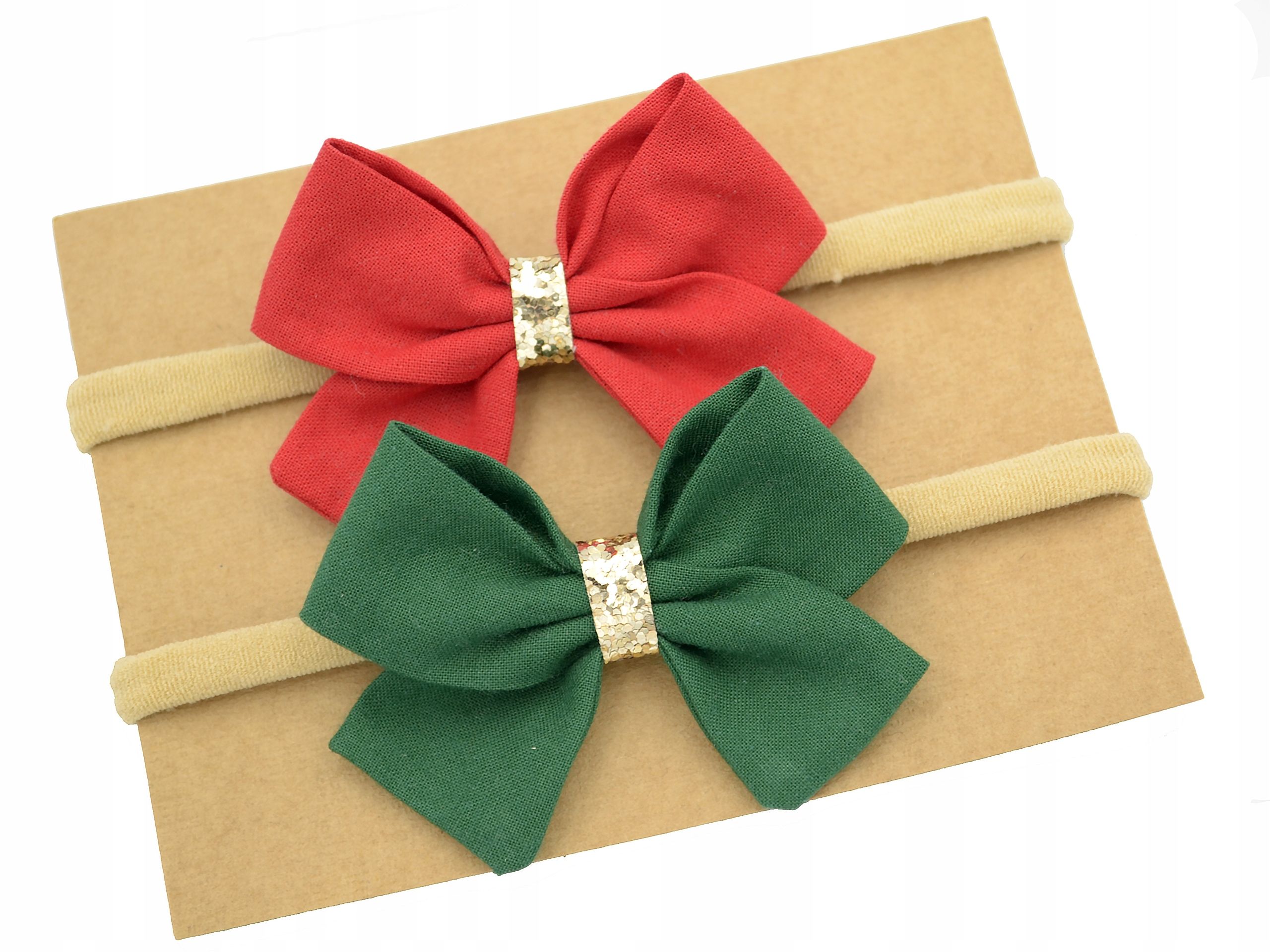  Stirnband für ein mädchen bantu rote farbe ren 2 pcs. weihnachtsset