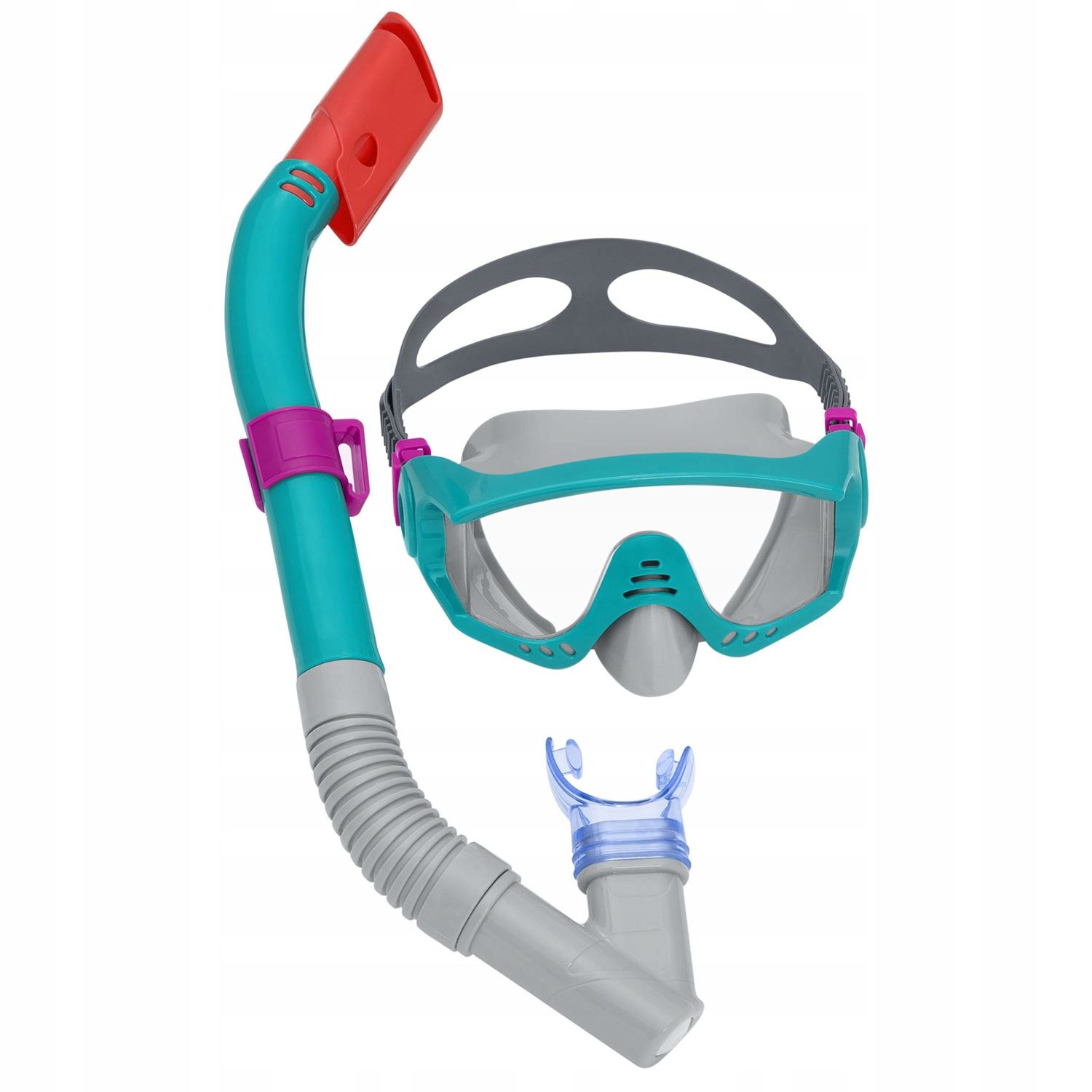  Diving kit mask for swimming underwater to the pool sea tube fins