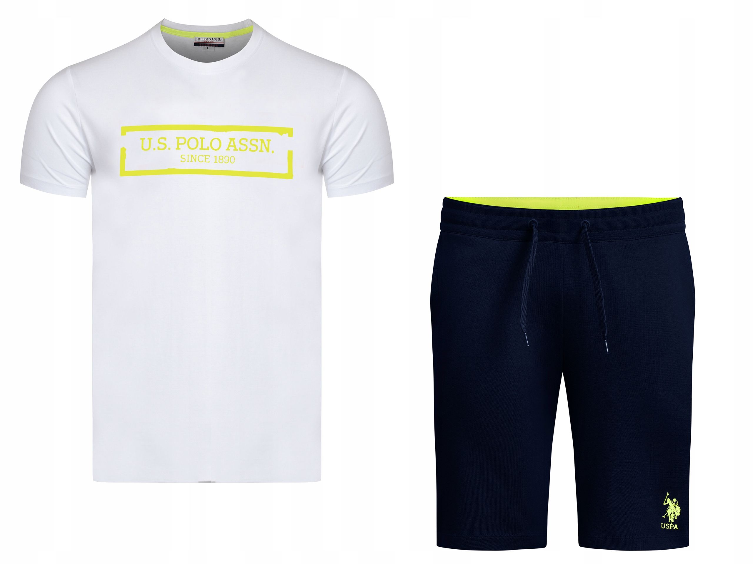  Spojené státy americké polo assn. - muž soubor - tričko i šortky kurt 132 66291 49351 509