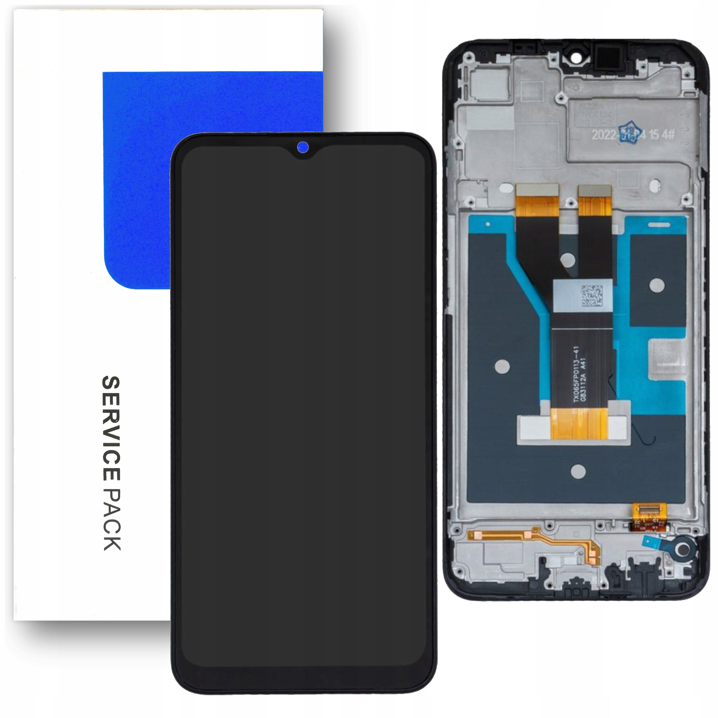  Ekranas į realme c11 2021 lcd rmx3231 ekranas rėmelis