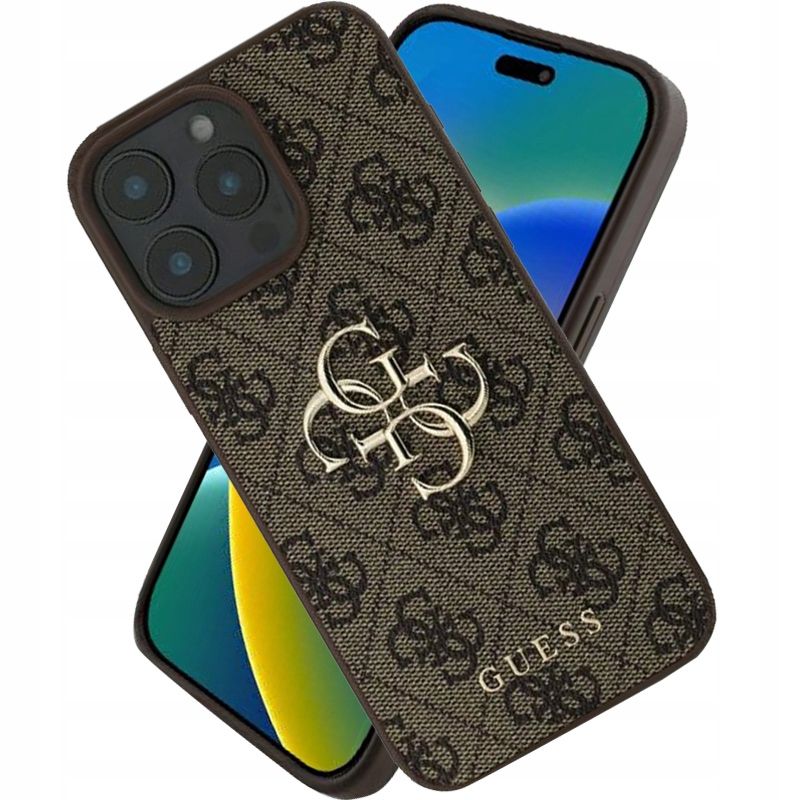  Elegantne telefoni ümbris guess sisse iphone 16 pro max, tahke kohtuasi case