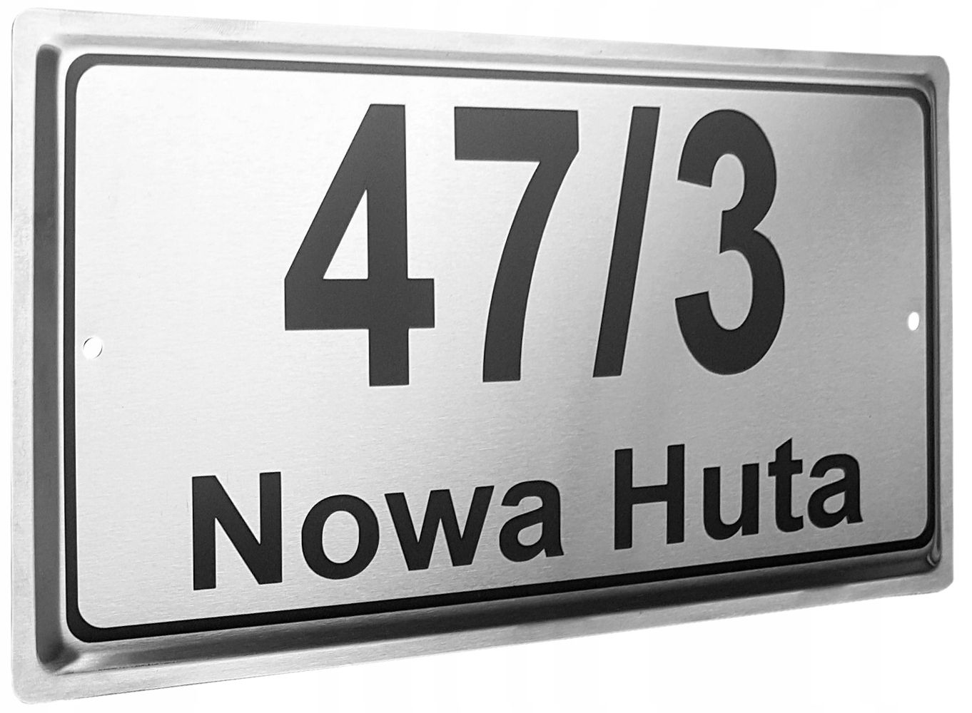  Address table metal ground - blue - uv
