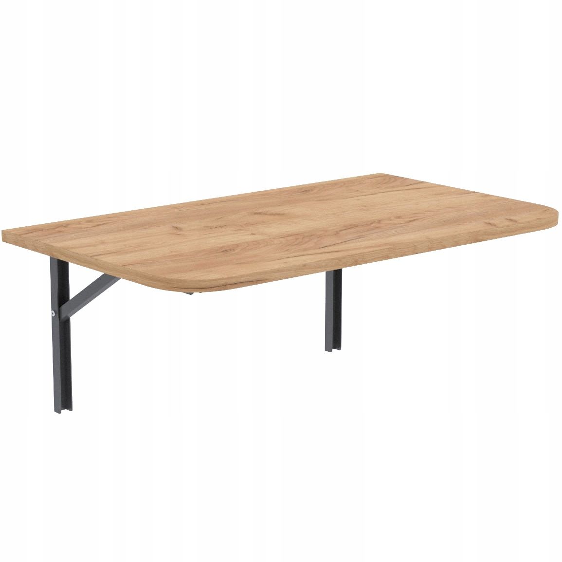  Skladací stôl tabuľky stolová doska rozložené 100x40 burgundia zaoblené