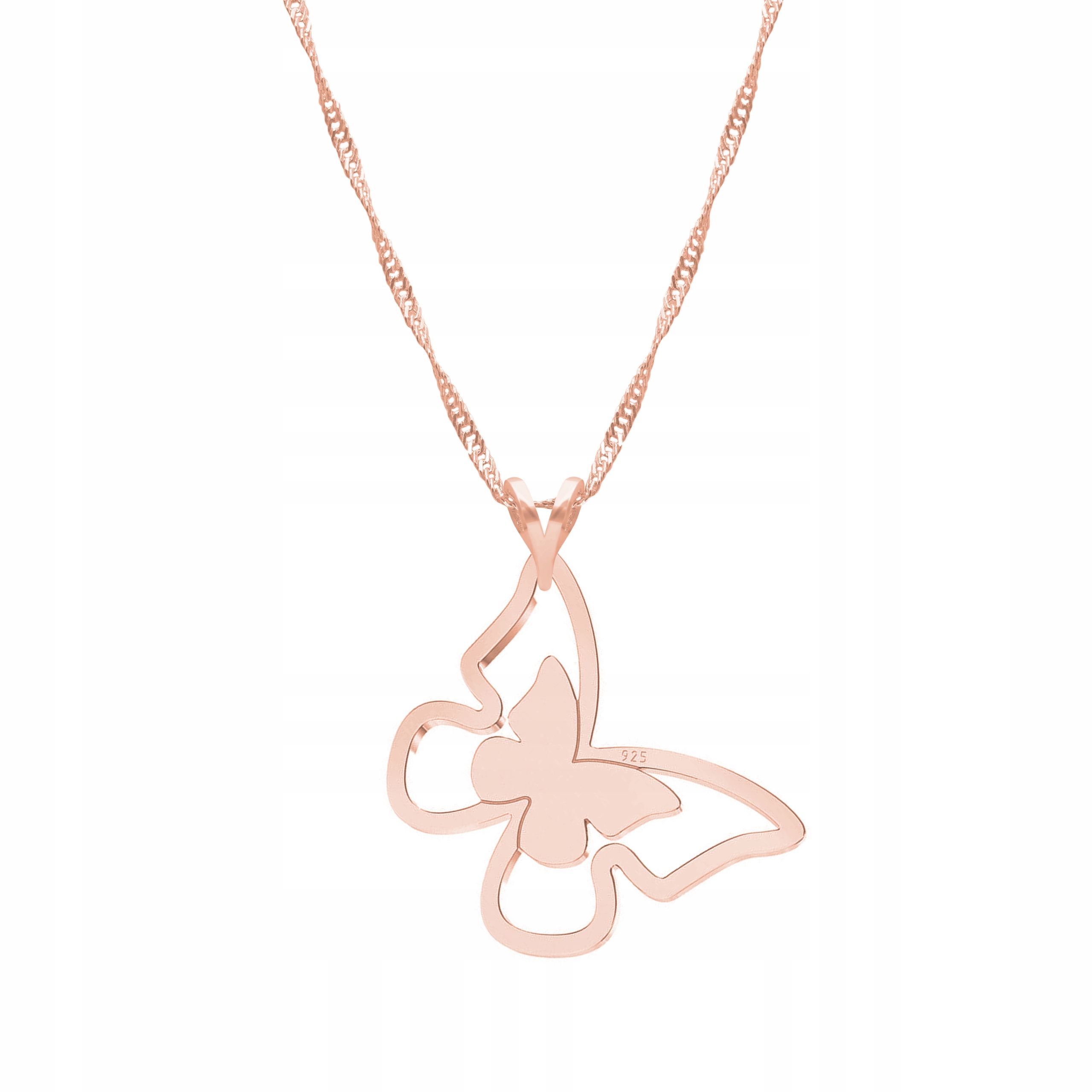  Goldkette halskette 925 mond hörner