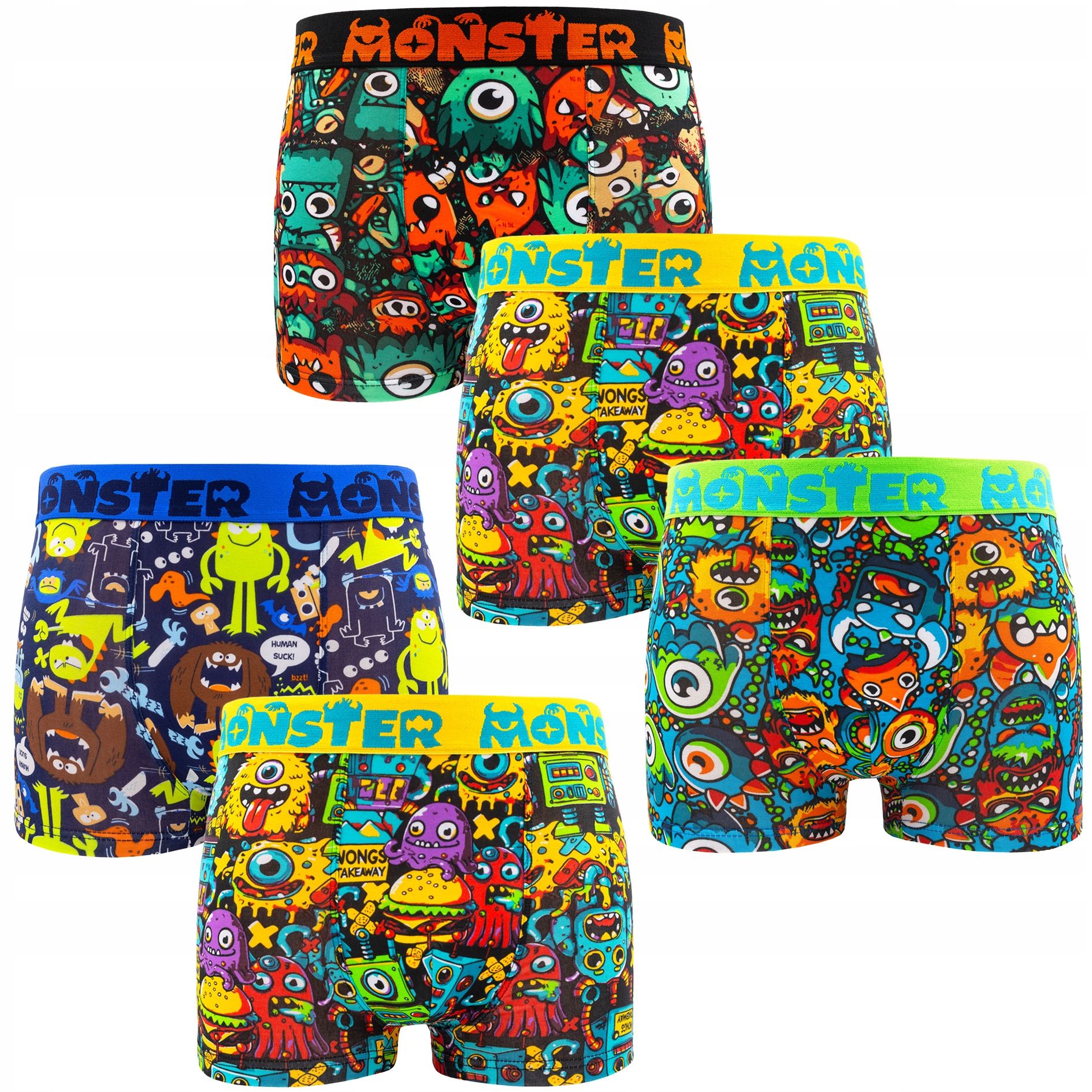  6x boxer für jungen garnitur mix größe 152-158