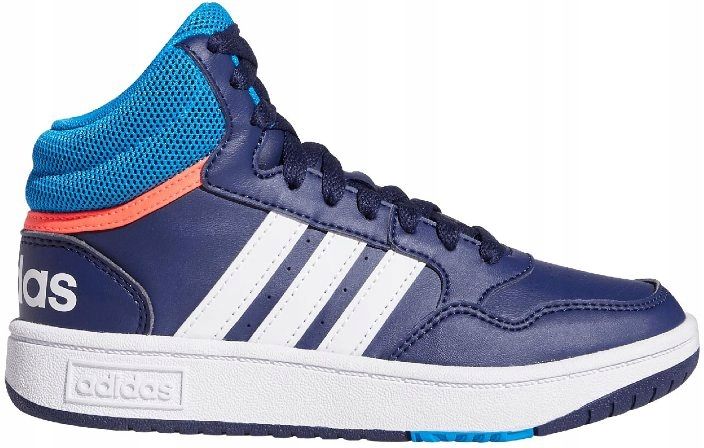  Obuv adidas sportovní hoops mid 3.0 k gw0400 _ tmavě modrá _ r. 39 1/3
