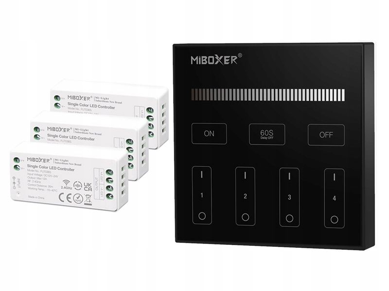  Wifi zonų valdiklis milight led fut035w | cct