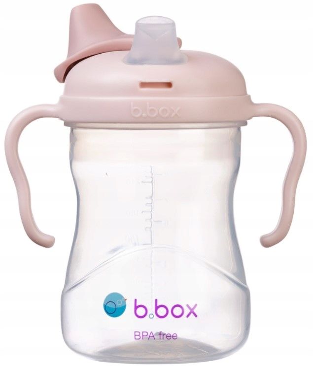  B.box non-spill cup with soft mouthpiece for learning to drink blush 1 pcs.