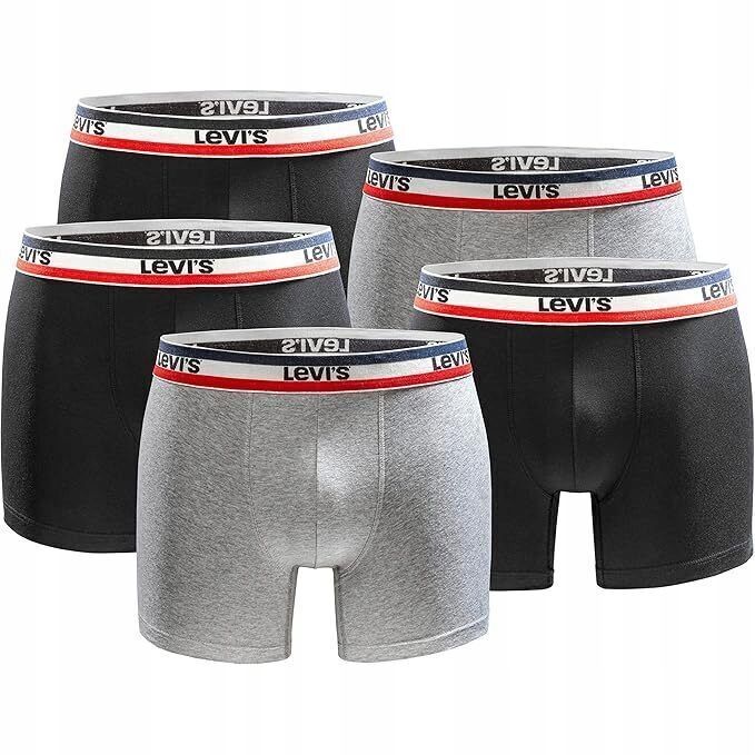  Meeste poksijad levi's boxers 3 tk. r.s must puuvill