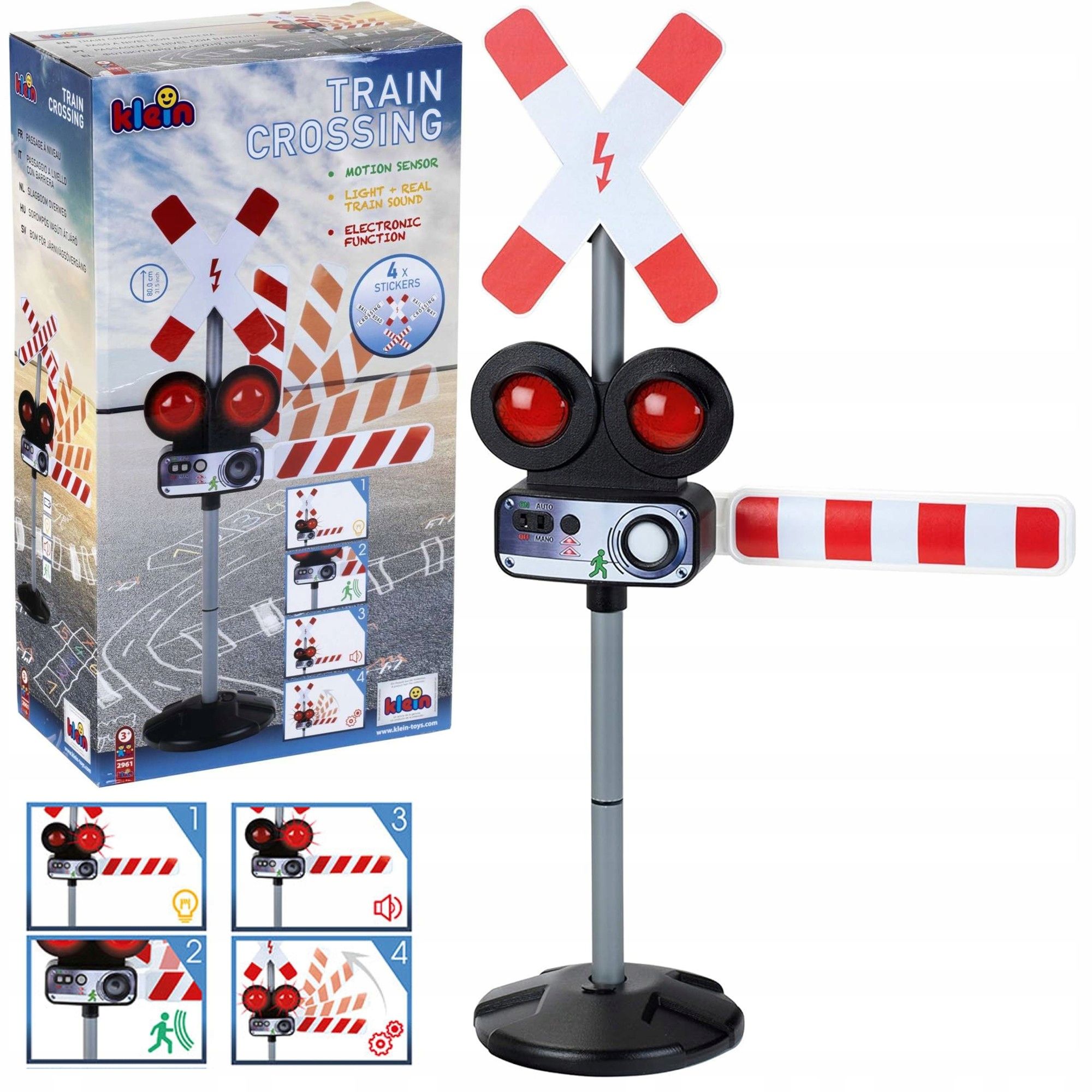  Road signs big set for learning for children 5 pcs. klein 72 cm