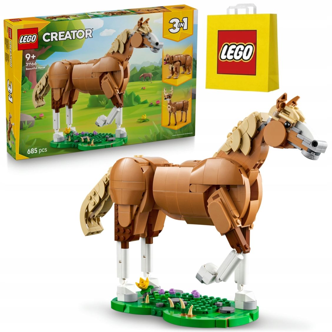  Bloky lego creator 31170 dzikie zvieratá ružový plameniak za darček taška