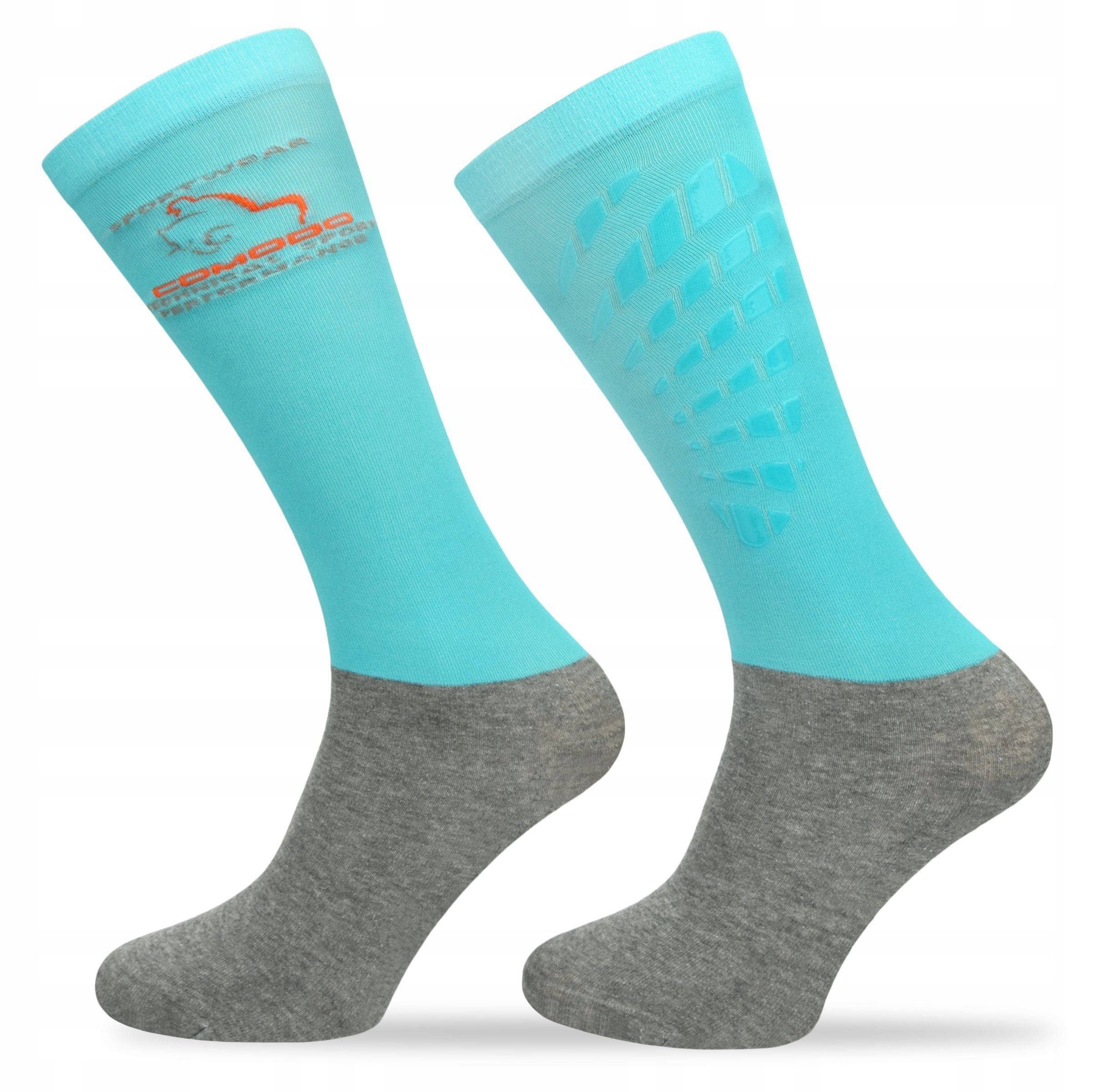  Riding socks with silicone spjt - microfiber