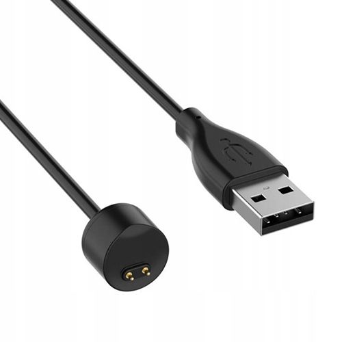  Usb įkroviklis apyrankei sporto xiaomi mi band 6 smarband greitai juodos spalvos