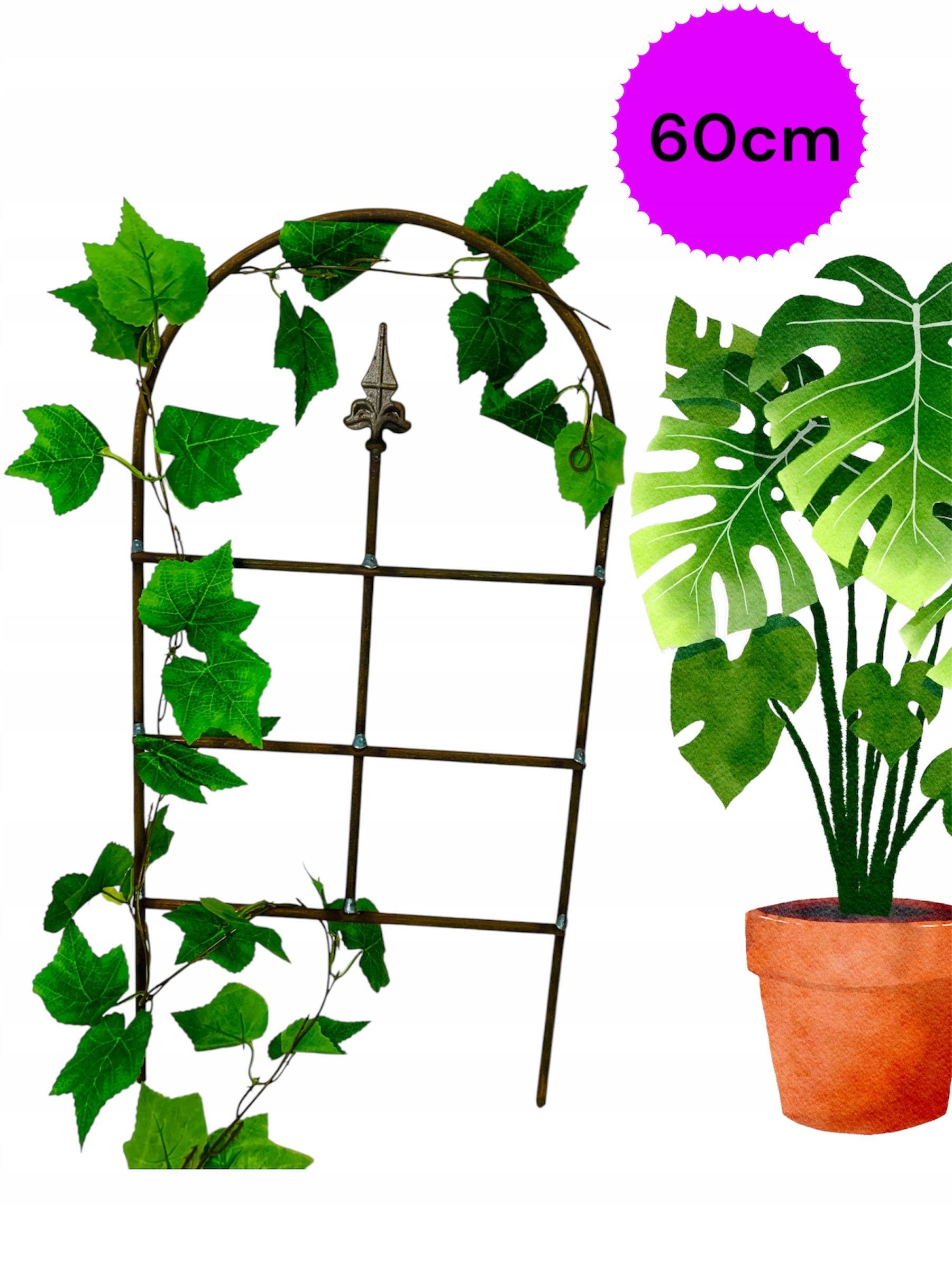  Podpora rostlin popínavé rostliny žebřík květiny hortenzie velikost podporuje 150 cm
