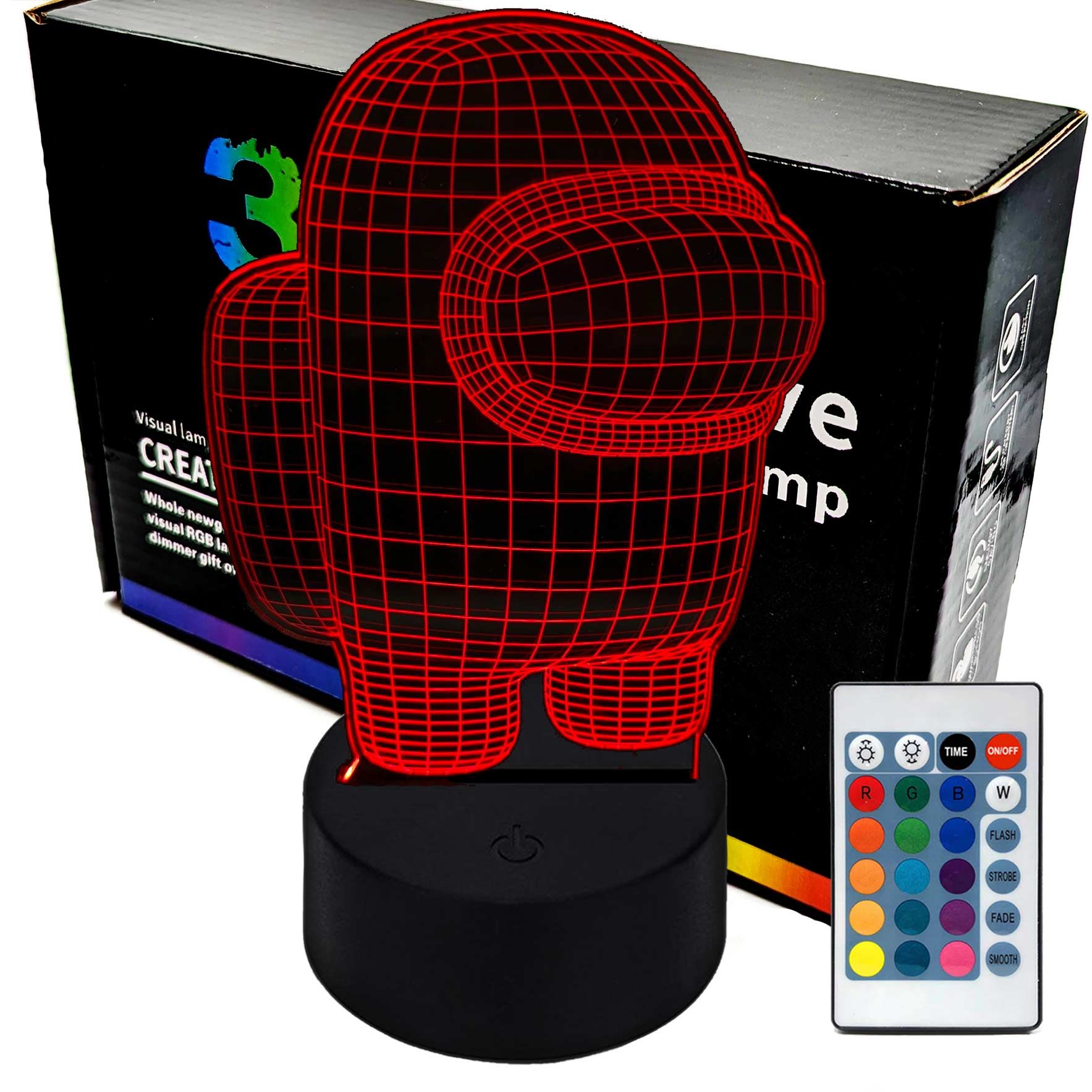  Noční světlo fortnite 3d lampy led
