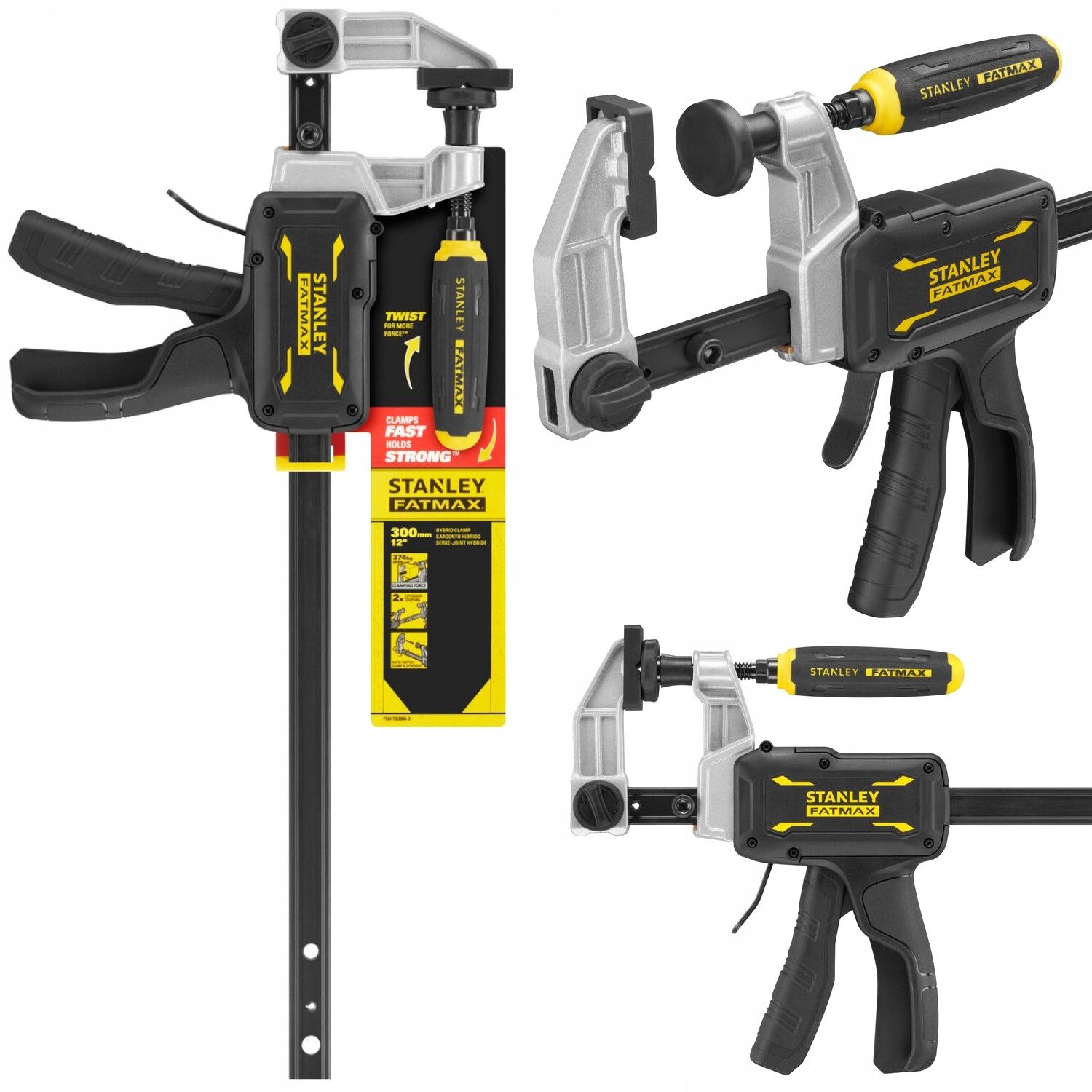  Stanley automatinis dailidės spaustuvas fatmax l 300 mm fmht0-83233