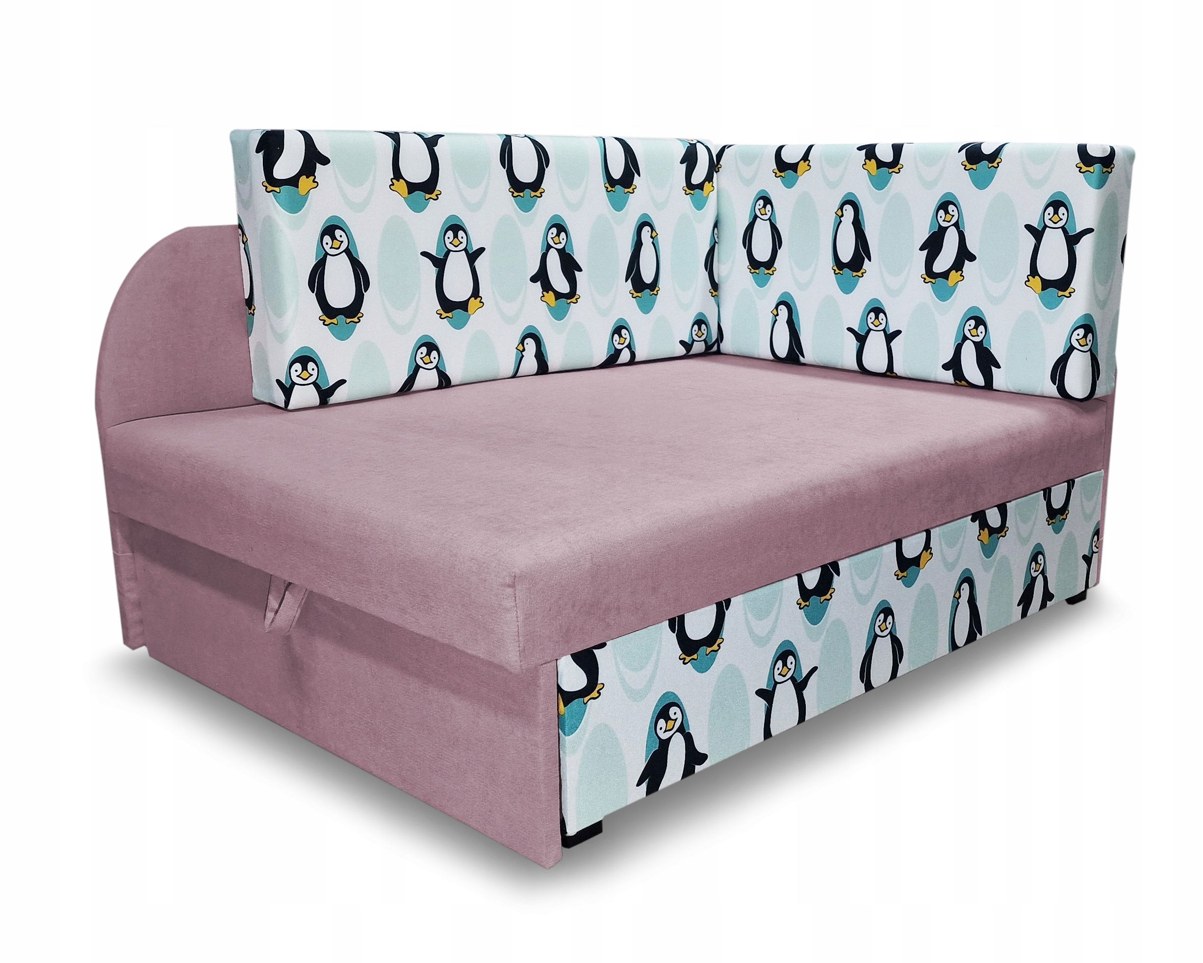  Children&#39;s bed angular - foldable with regulation length, corner winnie the pooh