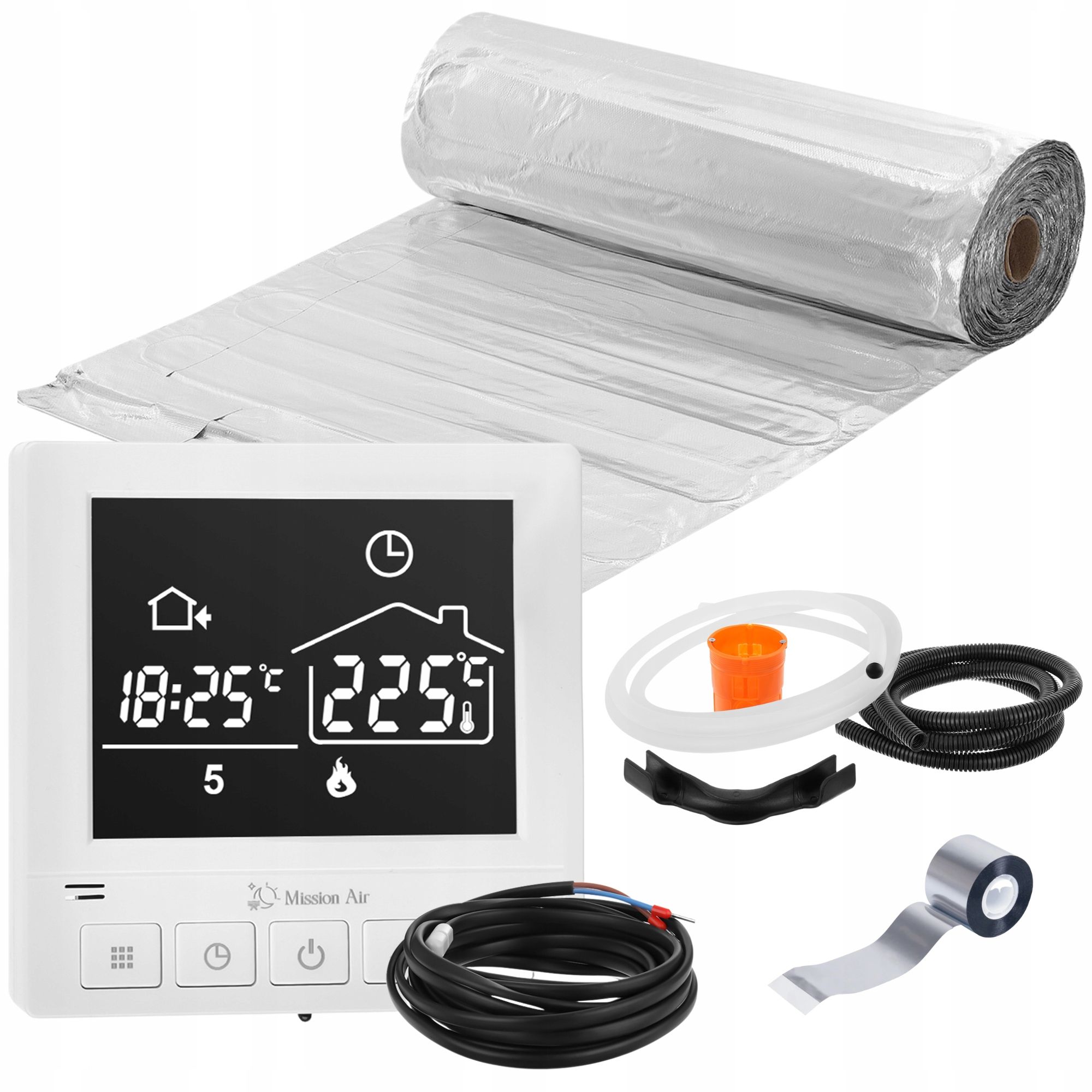  Komplekt soojenduspadi paneelide all mal-160w/m² 4m²