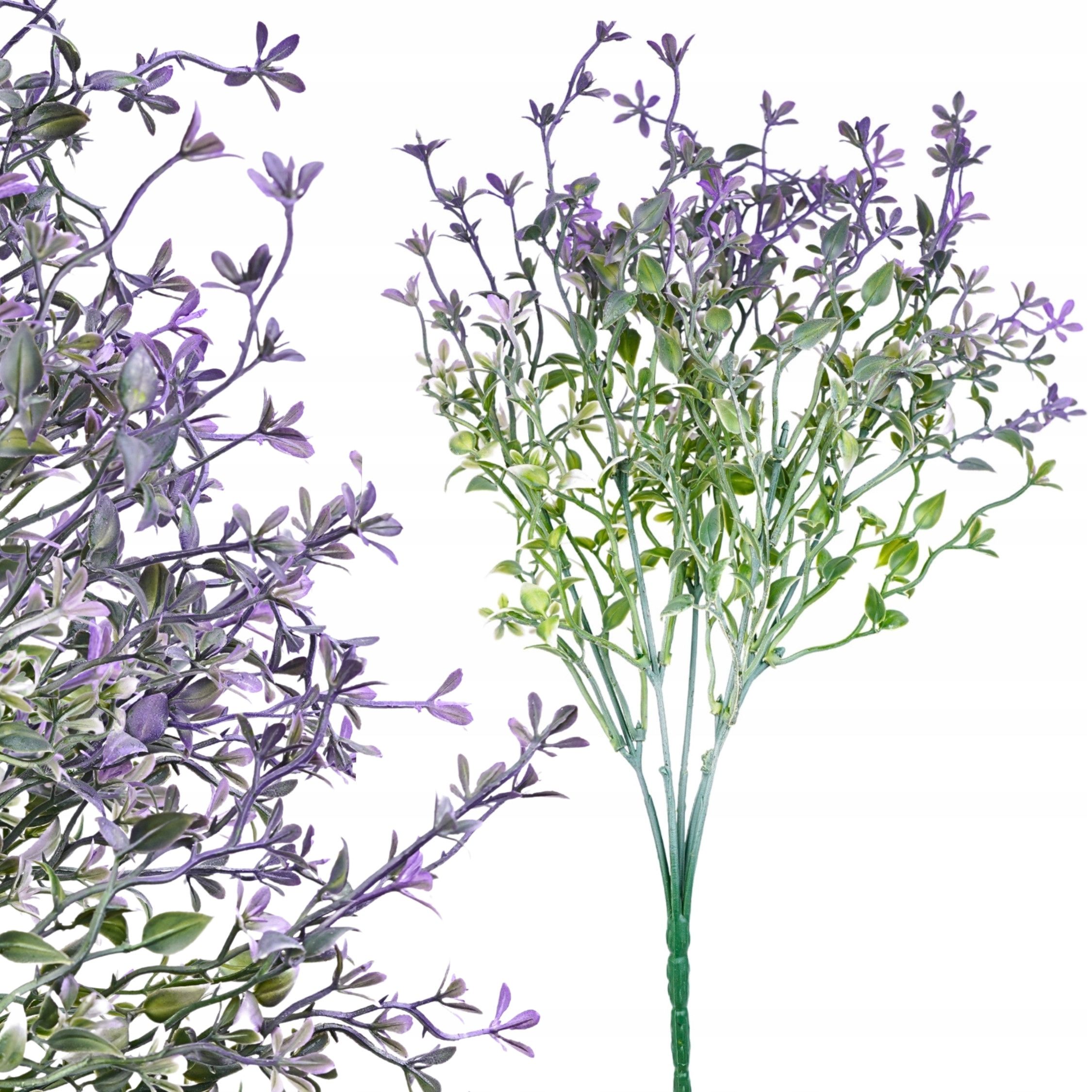  Dirbtinės gėlės gipsowka šakelė 32cm tanki violetinė priedas puokštėms