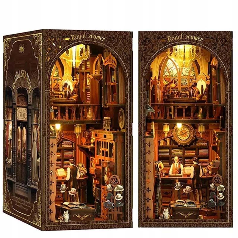  Miniatūra māja book nook vasara fejas dāvana diy