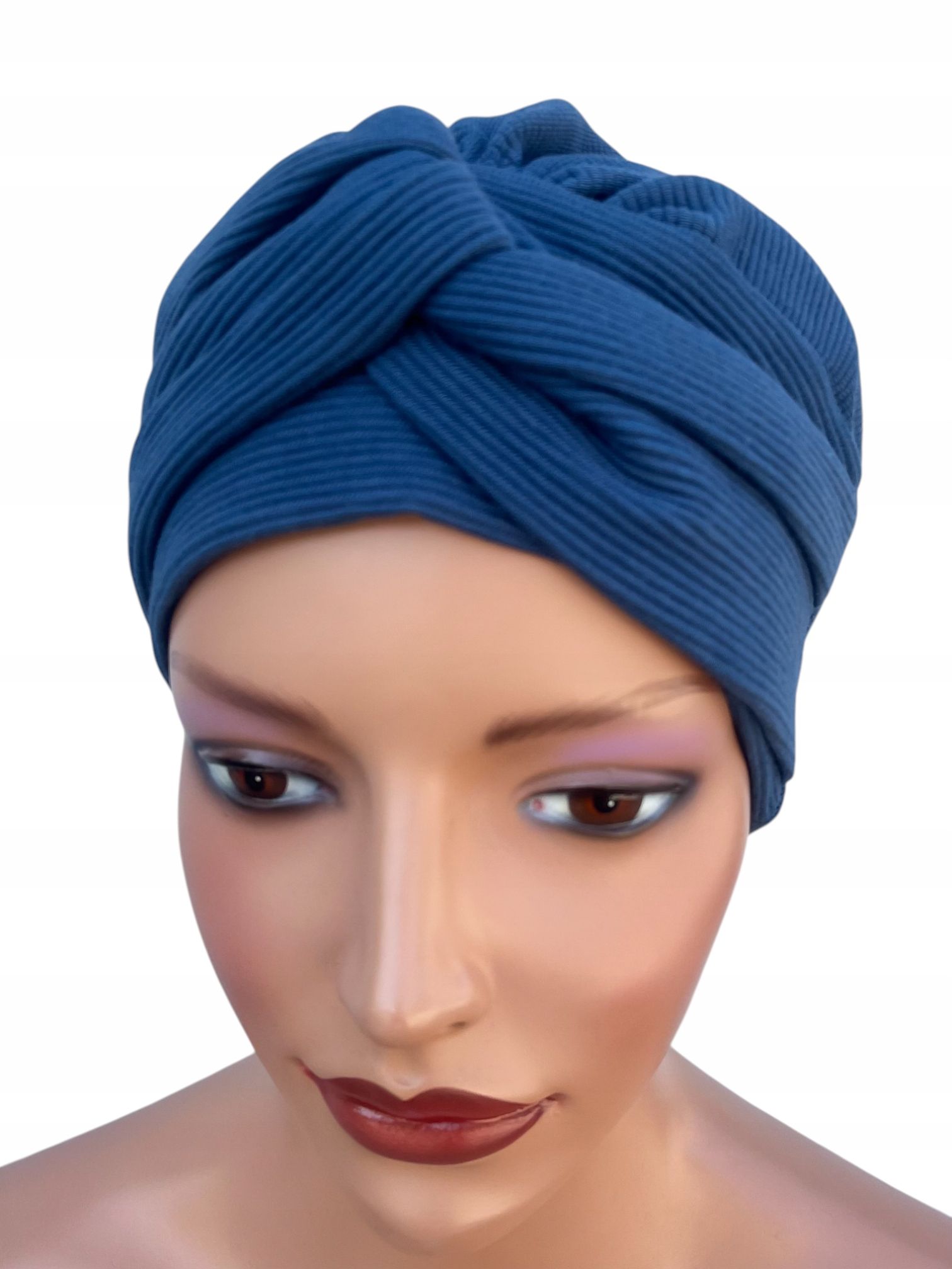  Turban ženský sara ocean pohodlné czapka vyrobené z bavlny tiež po chemoterapiu