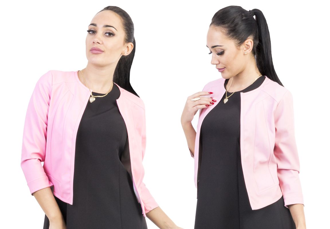  Bolero-jacke jacke öko-leder (36-50) 46