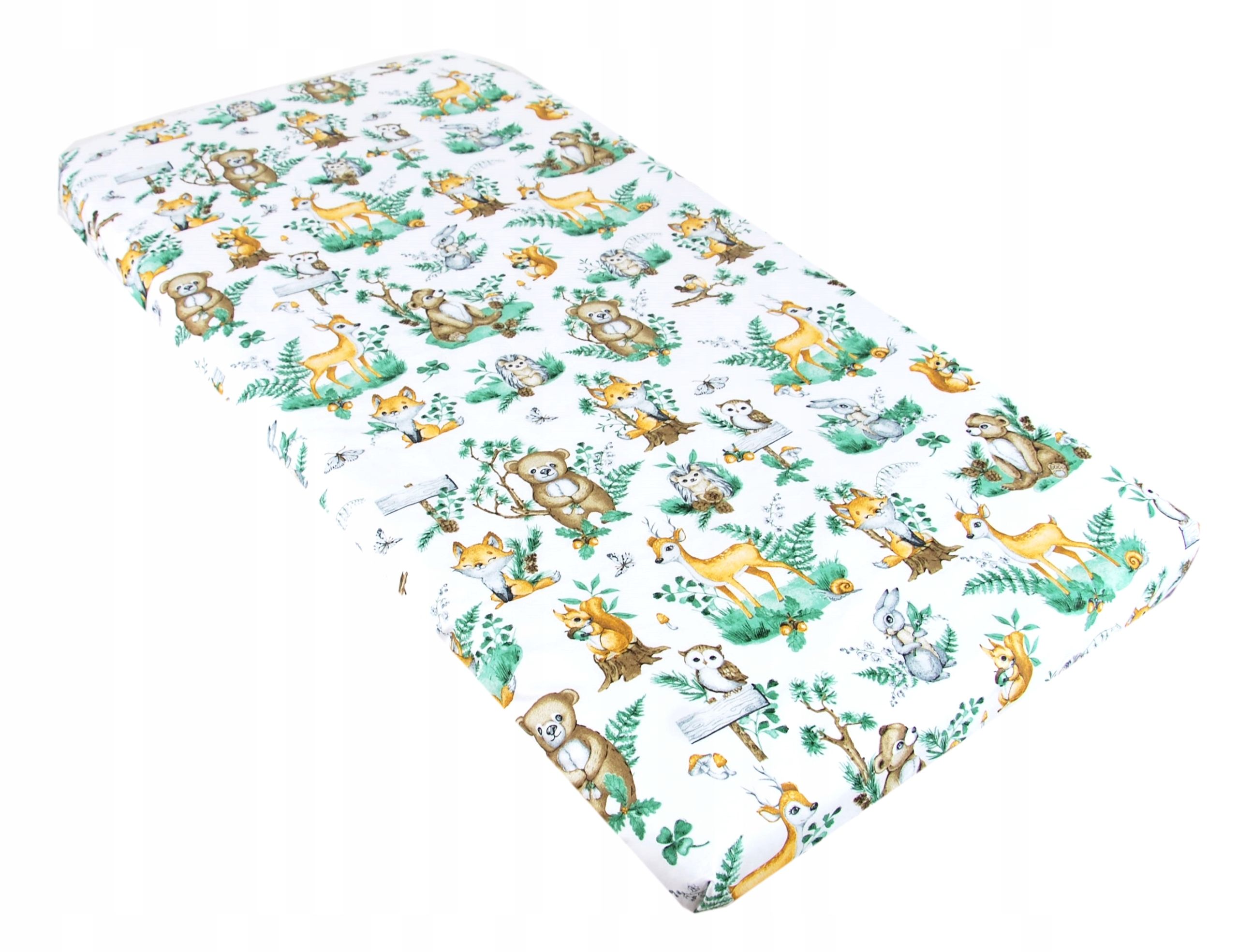  Babylux laken mit gummizug für die krippe muslin musselin 60x120 teddybären