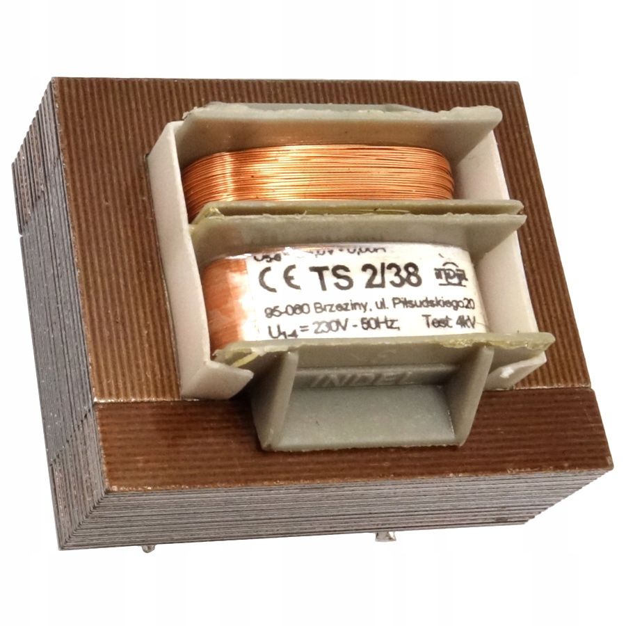  Mains transformer ts2/38 indel 24v-0,06a trafo