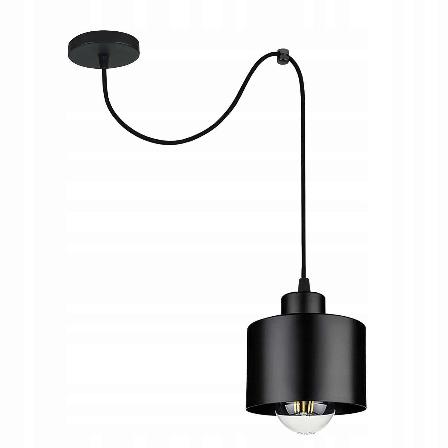  Ceiling lamp hanging lamp golden white modern 3x e27 for the living room
