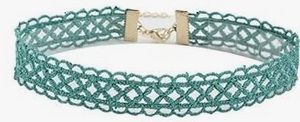  Halsband halskette hellrosa lang spitze bogen für den hals schön