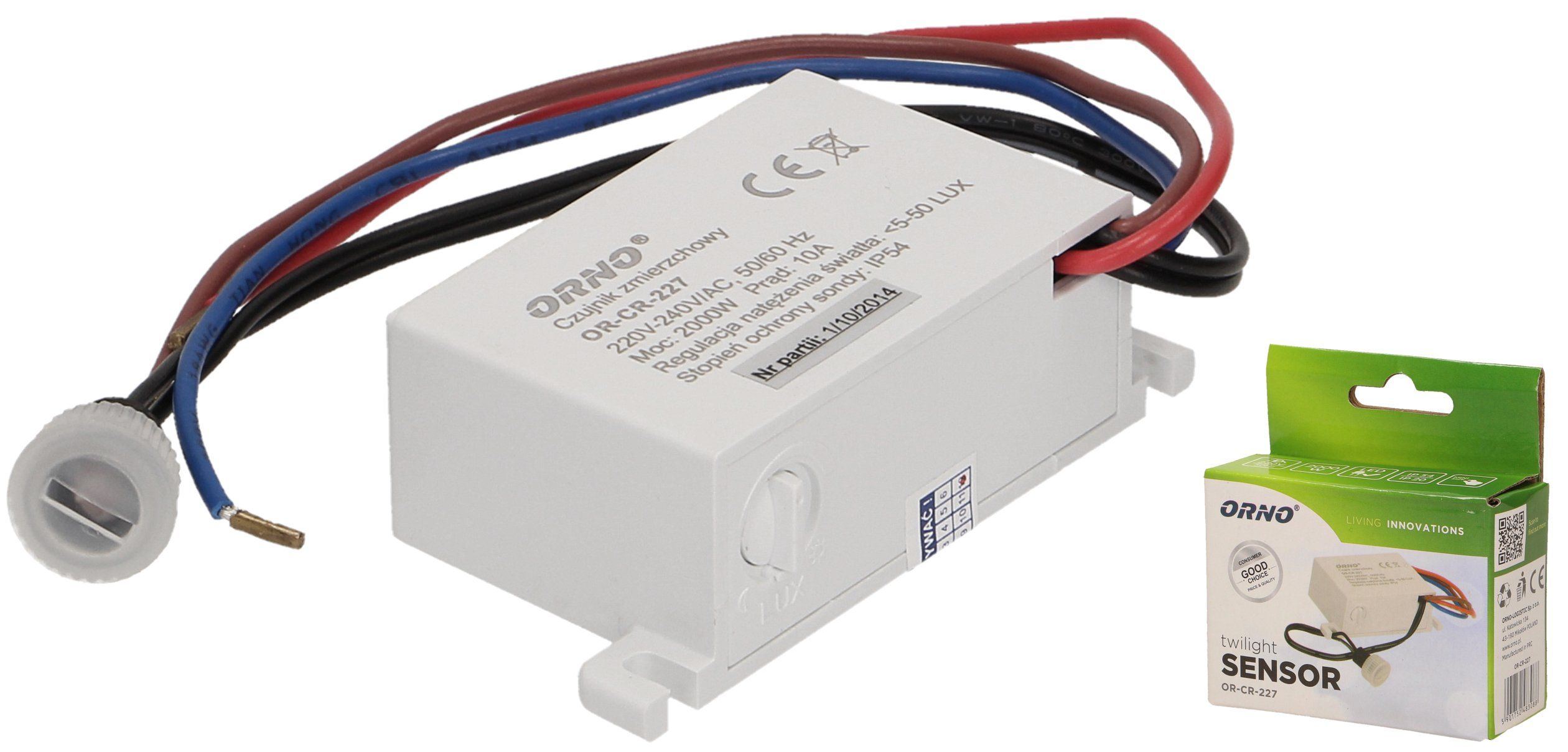  Premiumlux hämaruse andur sondiga px312 230v 2000w hämarus ip54