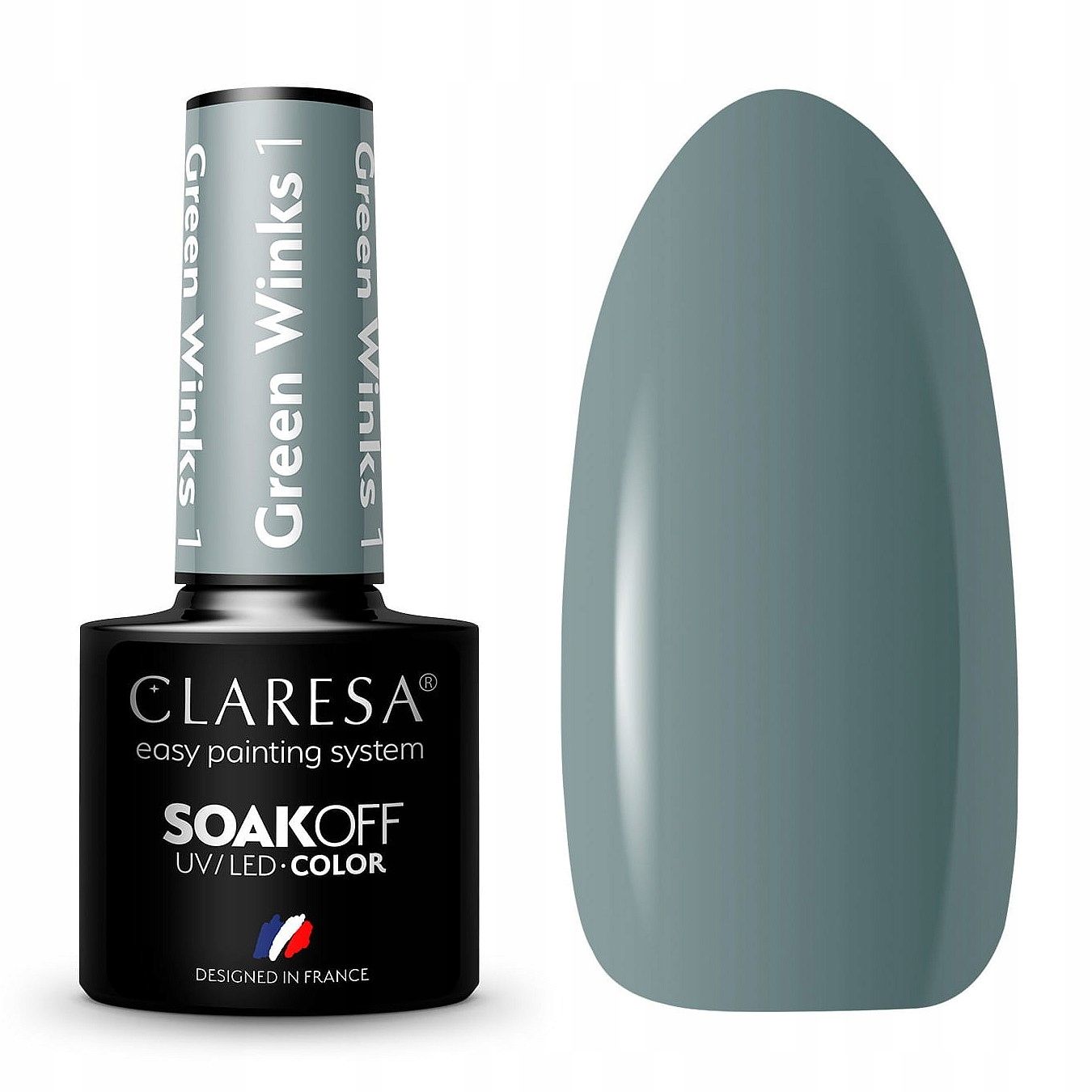  Claresa hübriid küünelakk burgundia glitter pink 554