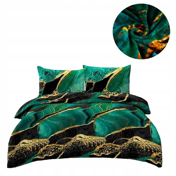  Bettzeug 200x220 plüsch garnitur 3 ersatzteile dick i warm winter monstera