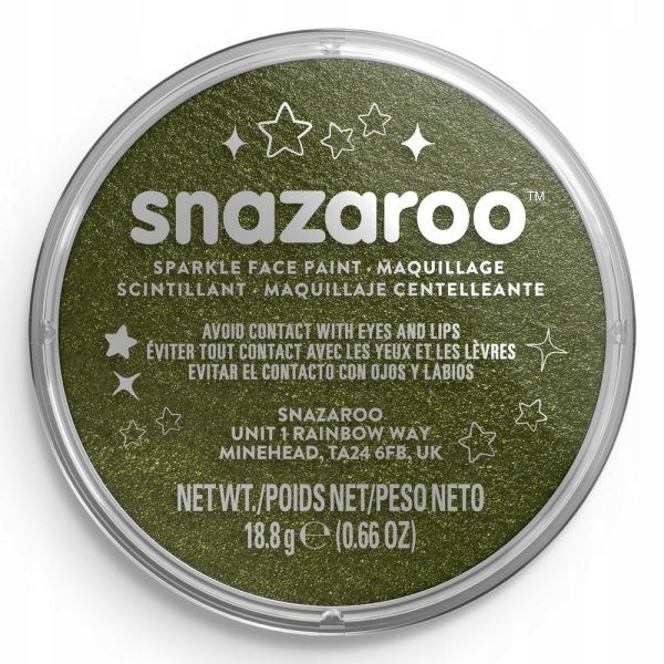  Soubor 8barvy x 18ml malovat pro malování na obličej malovat 1172039 malovat snazaroo