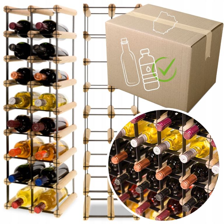  Regal pudelēm vīna plaukts pet metāls koka eco 27 kurpe ciets