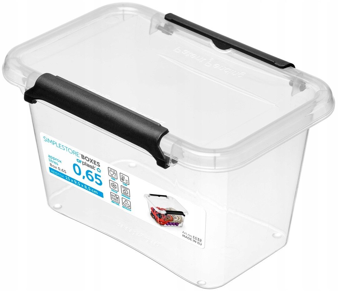  Dėžė plastikinė dėžė organaizeris moxom 4,5l