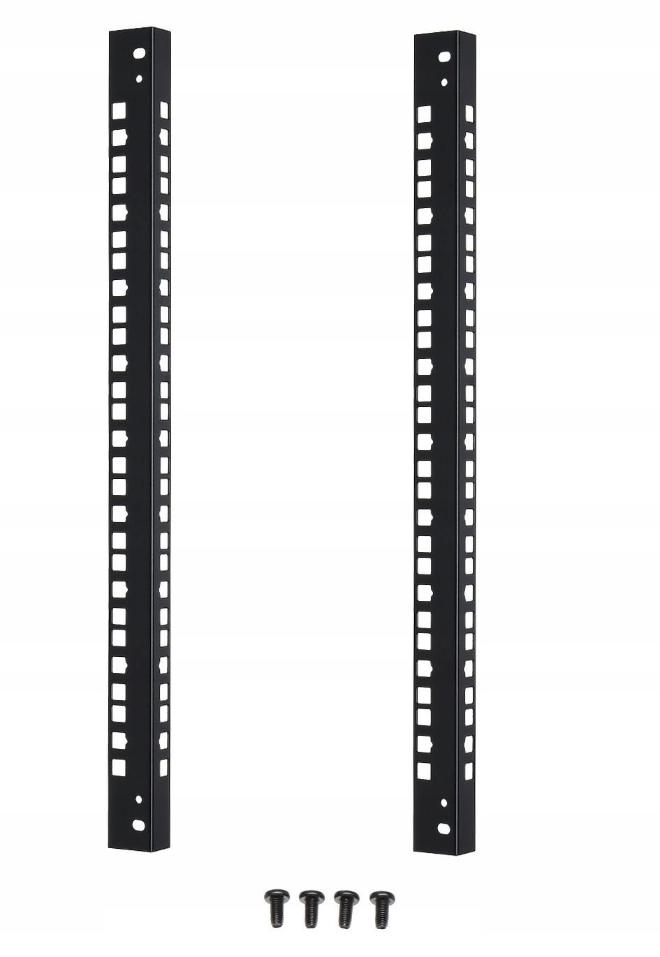  Stiprinājuma lente 425 mm garderobei rack 19" stiprinājuma siksnas 42,5cm 2 datoriem.