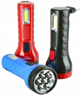  Led žibintuvėlis tirosas ts-1129 maitinamas baterijomis