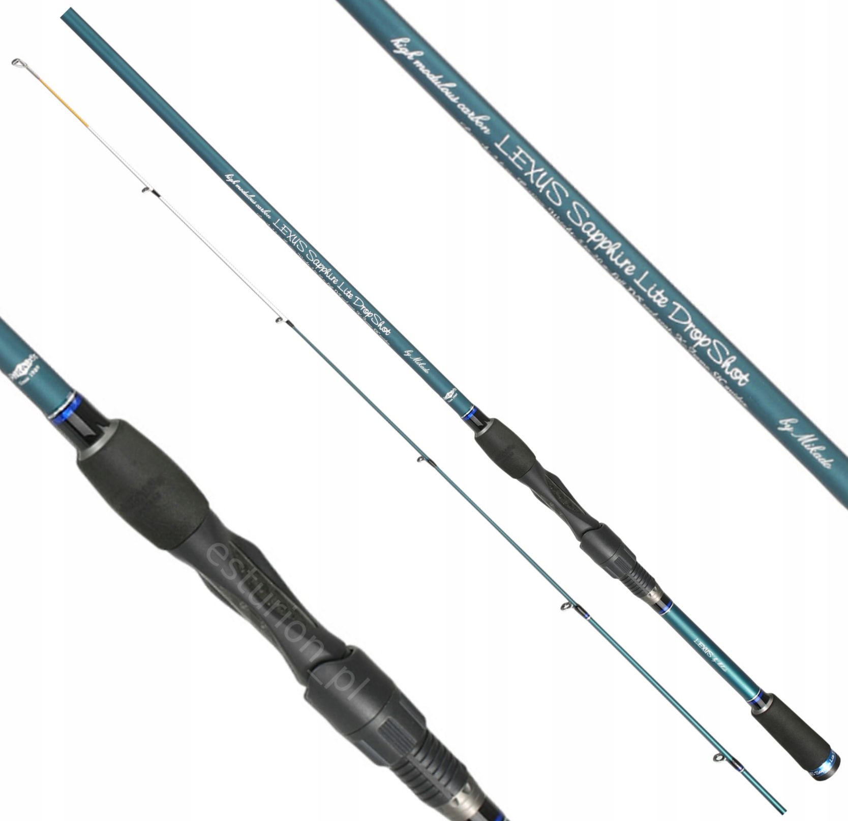  Spinning rod mikado bixlite power casting 240cm 25-75g!
