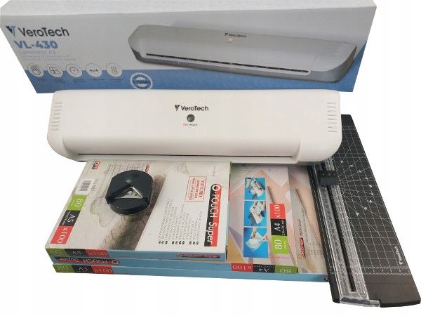  Velký rychle, efektivní laminátor verotech a3 + film a3 / a4 80mic zdarma