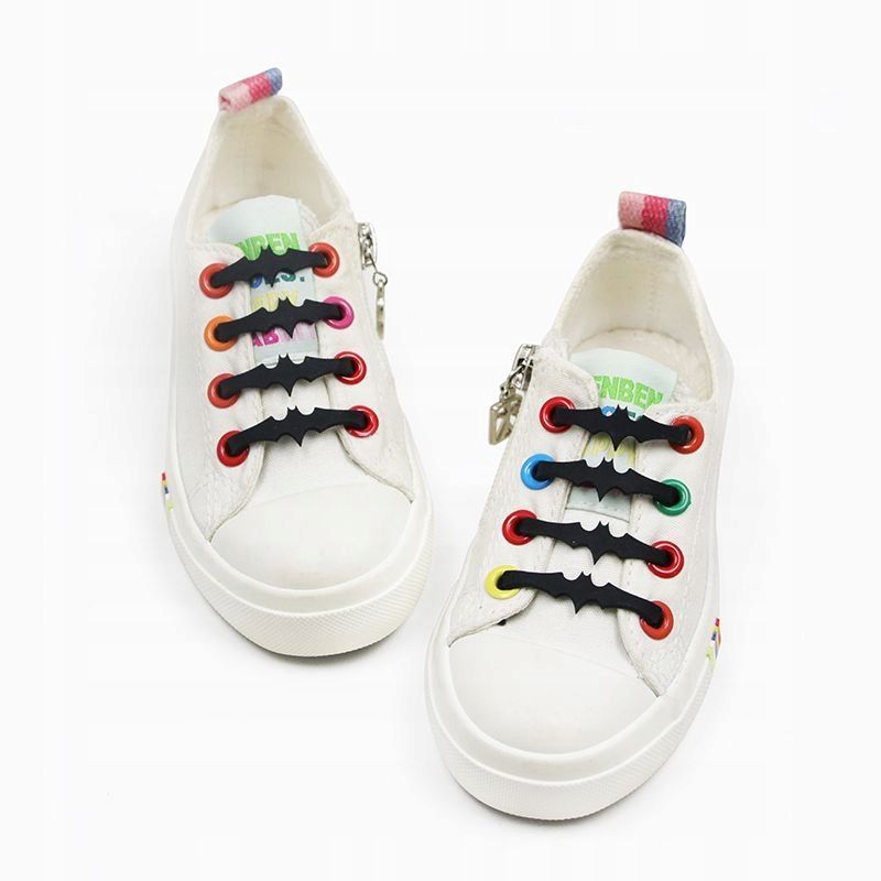  Silikon-schnürsenkel für kinder ohne bindung schuh
