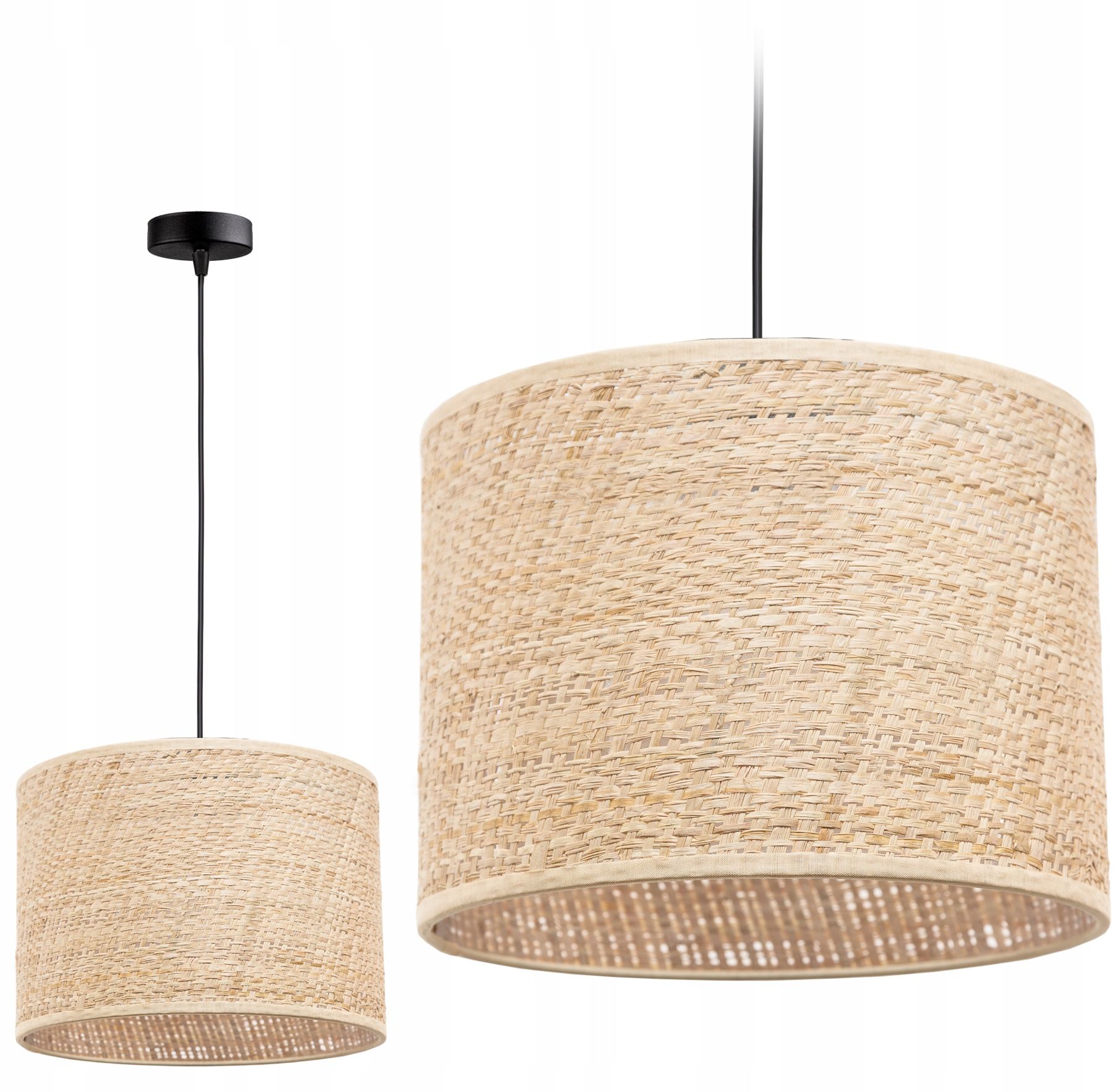 Pendel-deckenleuchte lampe stehlampe modern rattan boho loft-stil led