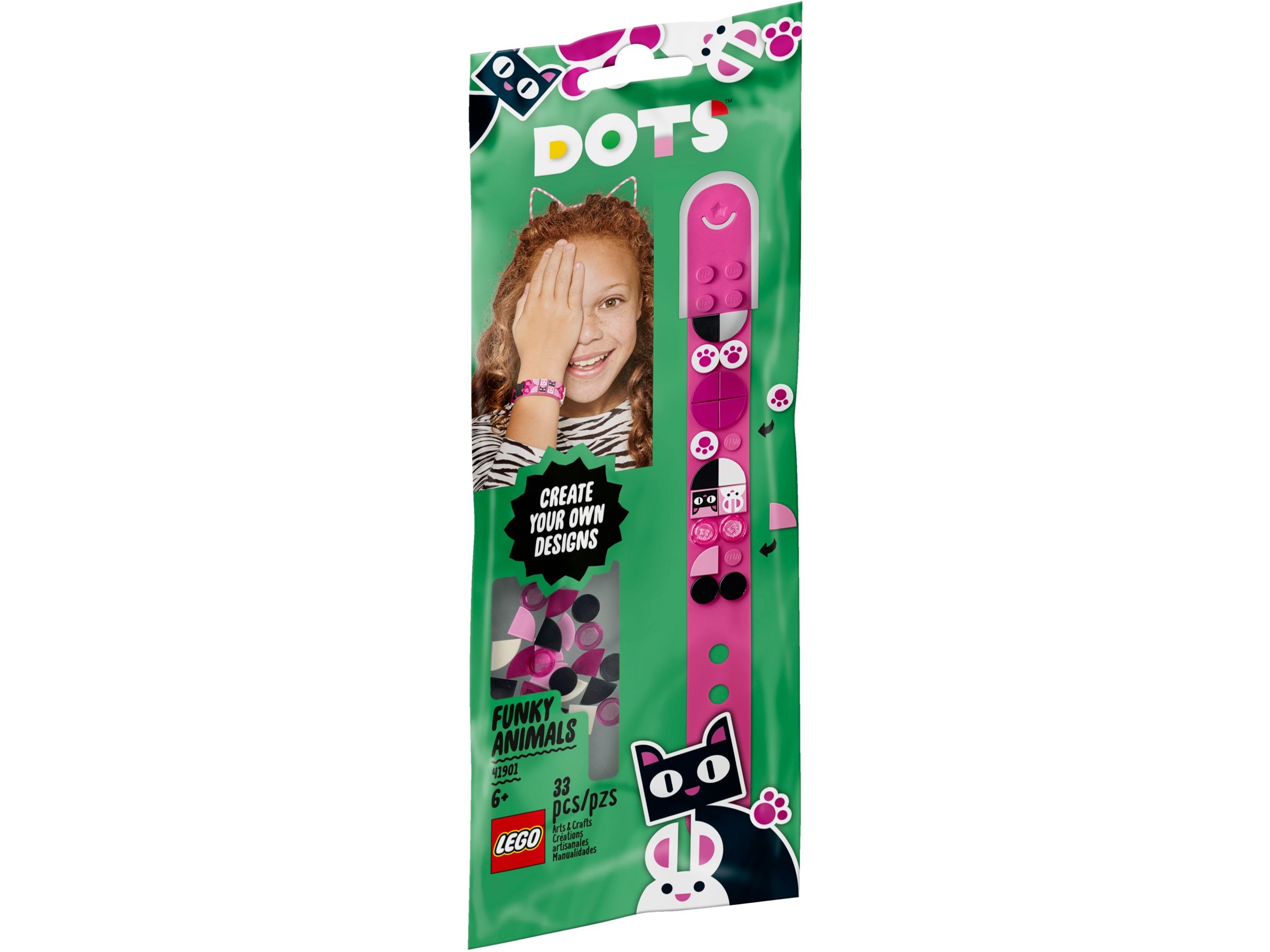  Lego 41912 dots - náramok s papuzkami nierozlaczkami