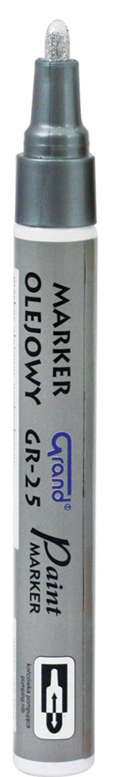  Markers oily for drawing pen oil marker grand gr-25 silver extra