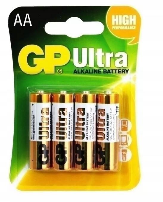  Šarminė baterija gp aa (r6) 2 kompiuterių.