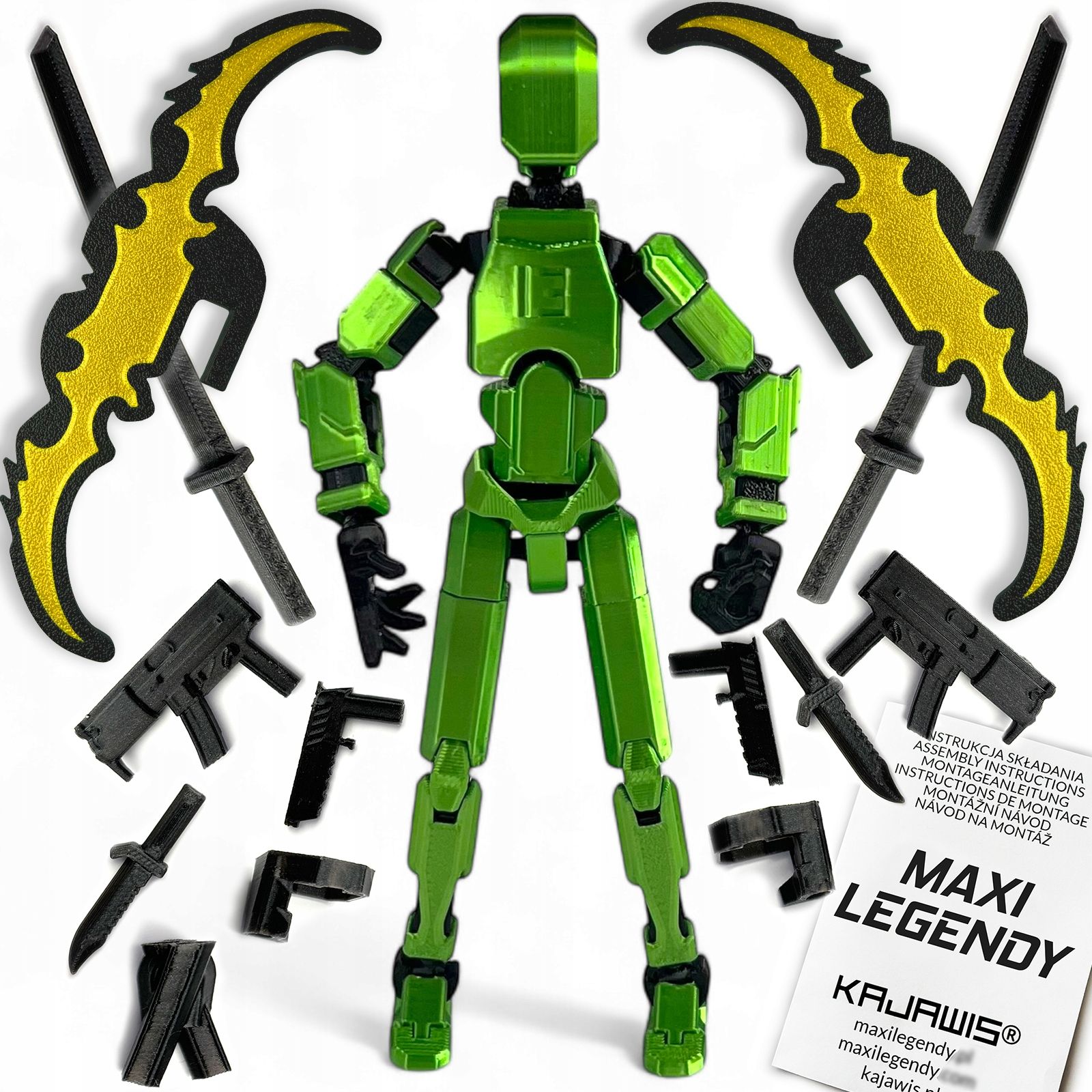  Sběratelská figurka 17cm originál maxi legendy mini figurky kajawis